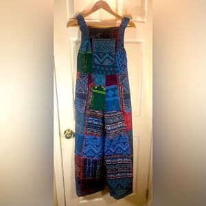 Patchwork Bohemian Jumpsuit